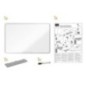 Quadro Magnético Nobo Premium Plus 69x122cm 55" 1915372 Lacado Branco