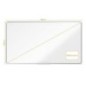 Quadro Magnético Nobo Premium Plus 106x188cm 85" 1915374 Lacado Branco Quadro Magnético Nobo Premium Plus 106x188cm 85" 1915374 Lacado Branco