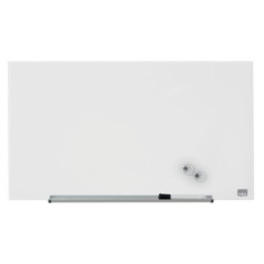 Quadro Magnético Nobo Impression Pro Glass 38x68cm 31" 1905175 Branco