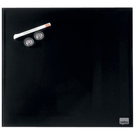 Quadro Magnético Nobo Small Glass 45x45cm 1903951 Preto