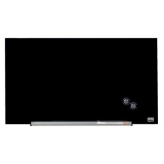 Quadro Magnético Nobo Impression Pro Glass 38x68cm 31" 1905179 Preto