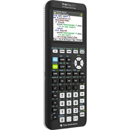 Calculadora Gráfica Texas TI-84 Plus CE-T Python Edition