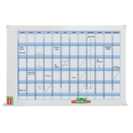 Quadro de Planeamento Nobo Performance 3048201 60x90cm Semanal Branco