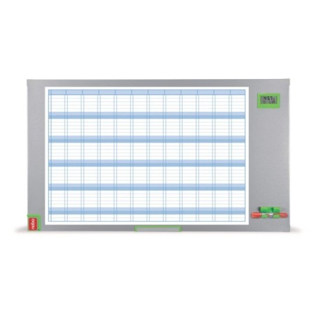 Quadro de Planeamento Nobo Performance Plus 1902234 60x104cm Anual Branco