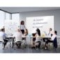 Quadro Móvel com Cavalete Nobo Classic  90x120cm 1901033 Esmaltado Branco