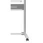Quadro Móvel com Cavalete Nobo Glass 90x120cm 1903943 Branco Quadro Móvel com Cavalete Nobo Glass 90x120cm 1903943 Branco