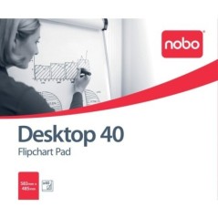 Bloco de Quadro Conferência Nobo 34631170 580x477mm 40F Liso