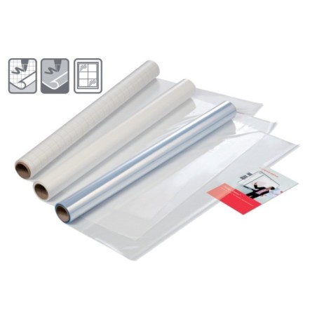 Rolo de Filme Electrostático Nobo 60x80cm 1905156 Branco Liso 25 Folhas