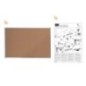 Quadro de Cortiça Nobo Essence 45x60cm 1915460 Quadro de Cortiça Nobo Essence 45x60cm 1915460
