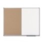Quadro Combinado Nobo Classic 60x90cm 1901587 Lacado Branco+Cortiça Quadro Combinado Nobo Classic 60x90cm 1901587 Lacado Branco+Cortiça