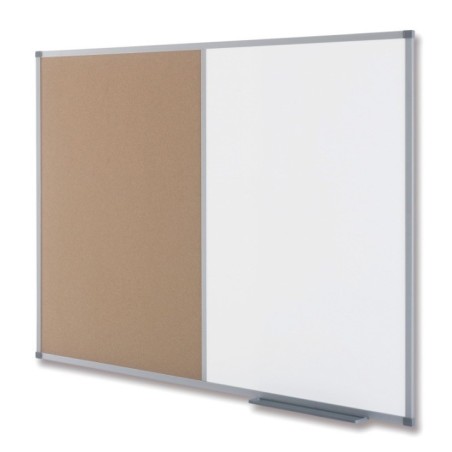 Quadro Combinado Nobo Classic 60x90cm 1901587 Lacado Branco+Cortiça