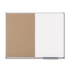 Quadro Combinado Nobo Classic 90x120cm 1901588 Lacado Branco+Cortiça