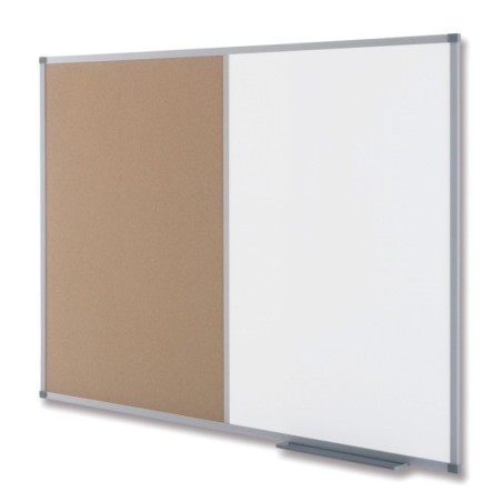 Quadro Combinado Nobo Classic 90x120cm 1901588 Lacado Branco+Cortiça