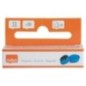 Ímanes Magnéticos Nobo 13mm Ø 1915285 Redondo Cx.10 Azul