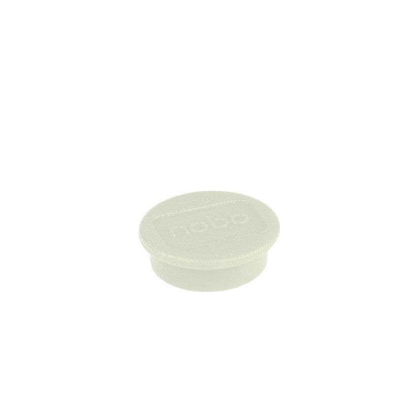 Ímanes Magnéticos Nobo 24mm Ø 1915294 Redondo Cx.10 Branco
