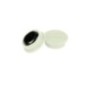 Ímanes Magnéticos Nobo 24mm Ø 1915294 Redondo Cx.10 Branco