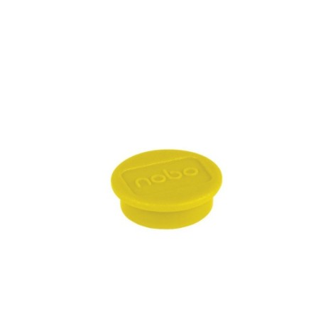 Ímanes Magnéticos Nobo 24mm Ø 1915295 Redondo Cx.10 Amarelo