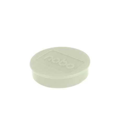Ímanes Magnéticos Nobo 32mm Ø 1915301 Redondo Cx.10 Branco