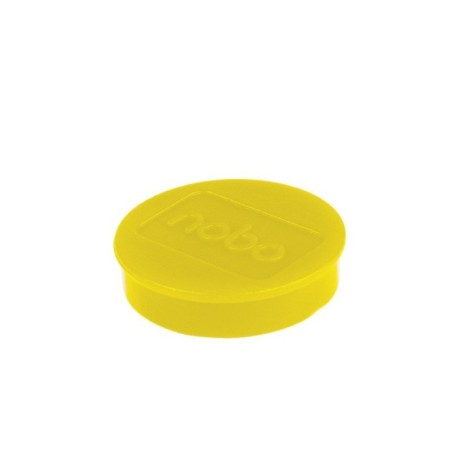 Ímanes Magnéticos Nobo 32mm Ø 1915302 Redondo Cx.10 Amarelo