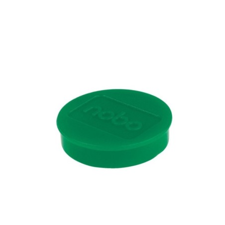 Ímanes Magnéticos Nobo 32mm Ø 1915303 Redondo Cx.10 Verde