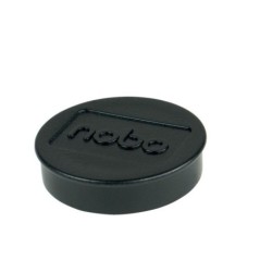 Ímanes Magnéticos Nobo 38mm Ø 1915305 Redondo Cx.10 Preto