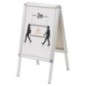 Quadro de Informação Nobo Premium Plus A-Board 1902207 A2 Quadro de Informação Nobo Premium Plus A-Board 1902207 A2