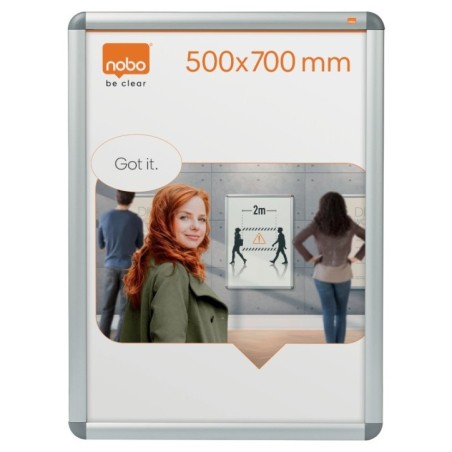 Quadro de Informação Nobo Premium Plus Poster Frame 1902210 50x70cm
