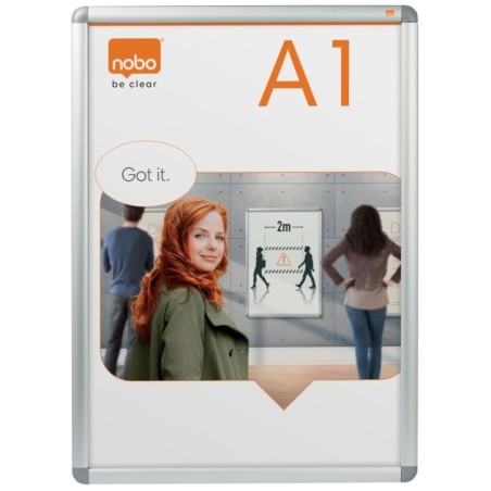 Quadro de Informação Nobo Premium Plus Poster Frame 1902211 A1