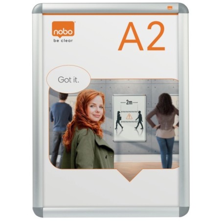 Quadro de Informação Nobo Premium Plus Poster Frame 1902212 A2