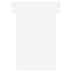 Fichas de Cartolina T-Card Nobo 2002002 Índice 2 Emb.100 Branco