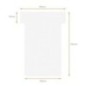 Fichas de Cartolina T-Card Nobo 2002002 Índice 2 Emb.100 Branco Fichas de Cartolina T-Card Nobo 2002002 Índice 2 Emb.100 Branco