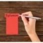 Fichas de Cartolina T-Card Nobo 2002003 Índice 2 Emb.100 Vermelho Fichas de Cartolina T-Card Nobo 2002003 Índice 2 Emb.100 Vermelho