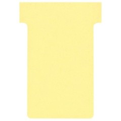 Fichas de Cartolina T-Card Nobo 2002004 Índice 2 Emb.100 Amarelo