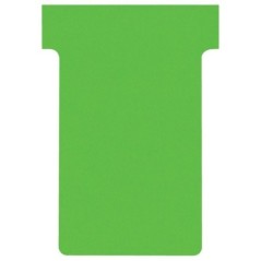 Fichas de Cartolina T-Card Nobo 2002005 Índice 2 Emb.100 Verde