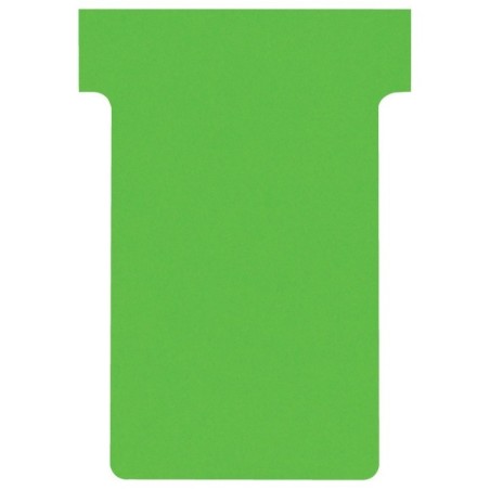 Fichas de Cartolina T-Card Nobo 2002005 Índice 2 Emb.100 Verde