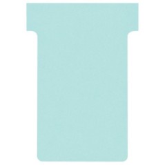 Fichas de Cartolina T-Card Nobo 2002006 Índice 2 Emb.100 Azul Claro
