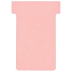 Fichas de Cartolina T-Card Nobo 2002008 Índice 2 Emb.100 Rosa