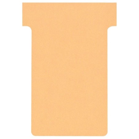 Fichas de Cartolina T-Card Nobo 2002011 Índice 2 Emb.100 Bege