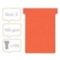 Fichas de Cartolina T-Card Nobo 2003003 Índice 3 Emb.100 Vermelho Fichas de Cartolina T-Card Nobo 2003003 Índice 3 Emb.100 Vermelho