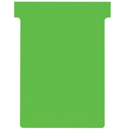 Fichas de Cartolina T-Card Nobo 2003005 Índice 3 Emb.100 Verde