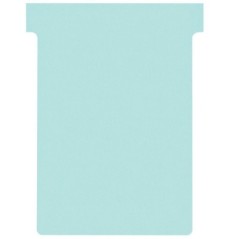 Fichas de Cartolina T-Card Nobo 2003006 Índice 3 Emb.100 Azul Claro