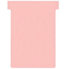 Fichas de Cartolina T-Card Nobo 2003008 Índice 3 Emb.100 Rosa