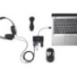 Hub Kensington K39120EU USB 2.0 de 4 Portas Hub Kensington K39120EU USB 2.0 de 4 Portas