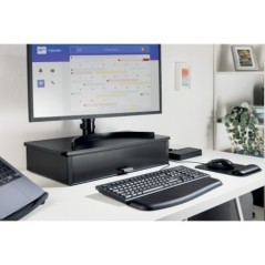 Apoio de Pulsos para Teclado Kensington K52799WW ErgoSoft Preto