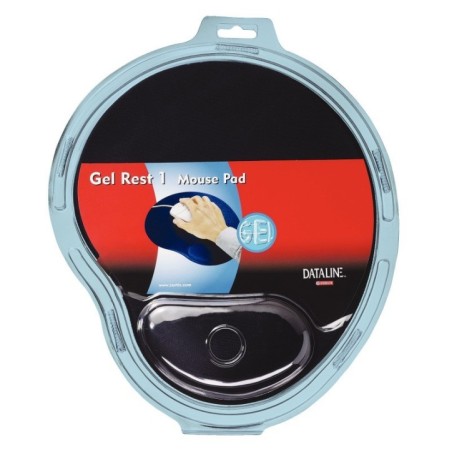 Tapete de Rato Dataline 67106 GEL-REST™ Preto