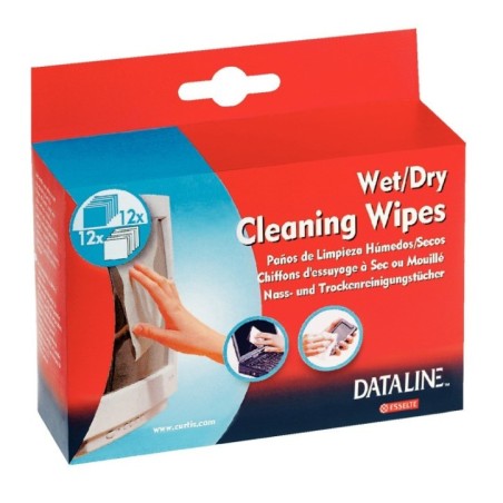 Toalhetes de Limpeza Dataline 67120 Emb.12+12