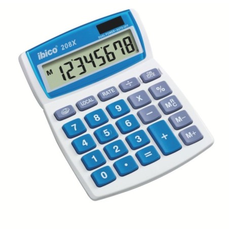 Calculadora de Secretária Ibico 208X 8 Dígitos