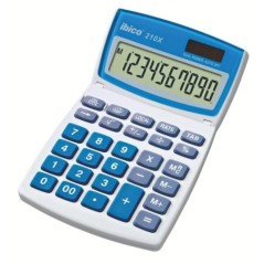 Calculadora de Secretária Ibico 210X 10 Dígitos Blister