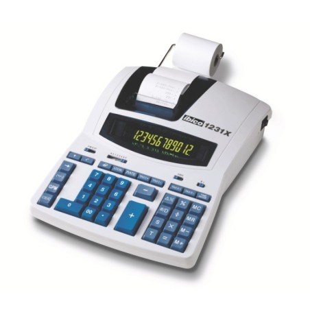 Calculadora com Impressão Ibico Profissional 1231X 12 Dígitos