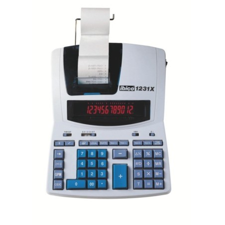 Calculadora com Impressão Ibico Profissional 1231X 12 Dígitos